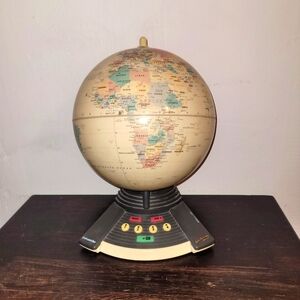 Vintage Globe with Stand